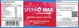 SPERMOMAX  Supports Sperm Volume -  Size 60 Capsules Weekly Special